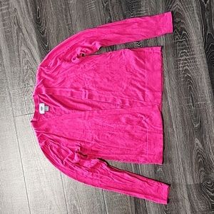 🦩 Old Navy bright pink Cotton Cardigan 🦩